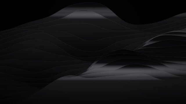 Pink liquid obsidian silk waves motion graphic loop for website or social media