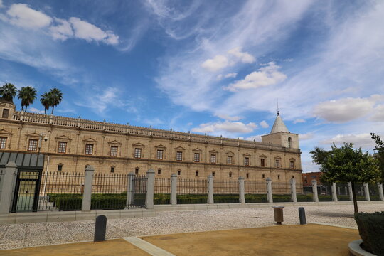 Andalusian Parliament building of Seville, Andalusia, Spain  
