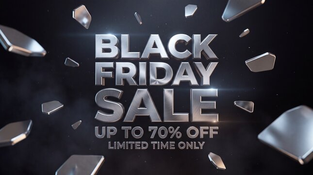 Black Friday (USA) abstract background 2026 Black friday sale promotion with laptop icons and up to 70 percent