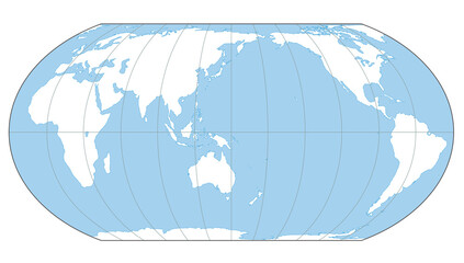 Equal Earth projection blank map/world map © NANANAMUu