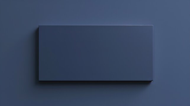  Light Navy Blue Rectangular Background, Clean Single Color Minimal Design