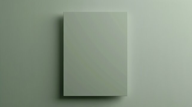  Light Grayish Green Rectangular Background, Soft Muted Single Color Design