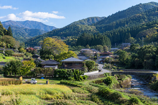里山風景.田んぼ」の写真素材 | 15,819件の無料イラスト画像 | Adobe Stock