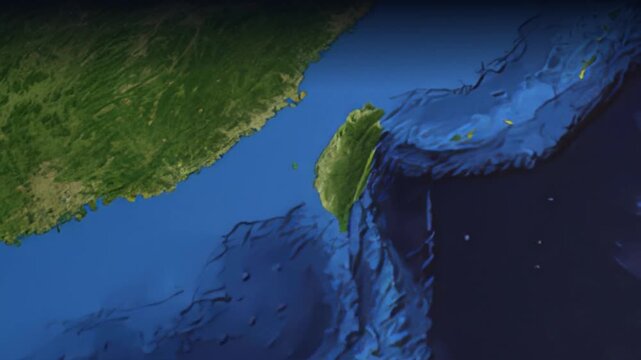 Animated Flight Path Map from Guangzhou China to Sydney Australia