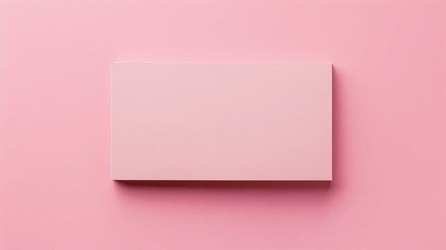 Muted Pink Rectangular Background Minimal Solid Color