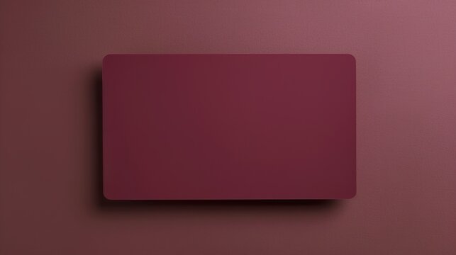 Soft Burgundy Rectangular Background Minimal Solid Color