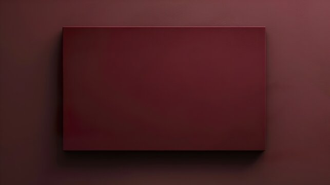 Soft Burgundy Rectangular Background Minimal Solid Color