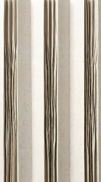 Abstract metal rods with vertical lines and texture