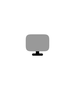tv screen isolated