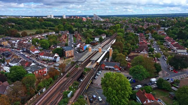Aerial View of Shortlands - Bromley