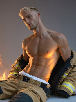 Firefighter Pose
