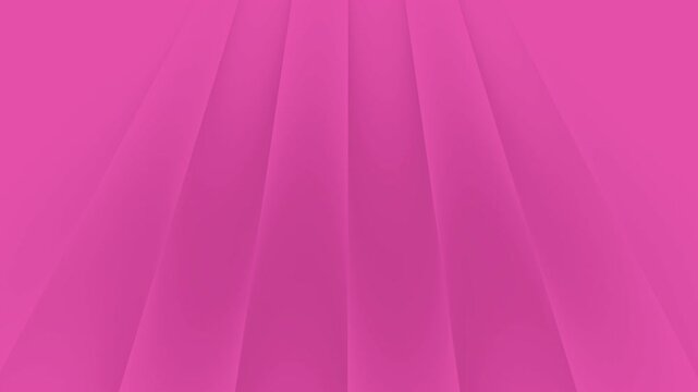 Abstract pink fanlike shapes are dynamic and modern, ideal for backgrounds, web design, and branding materials needing a vibrant touch.