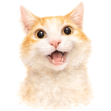 gato meme sin fondo 