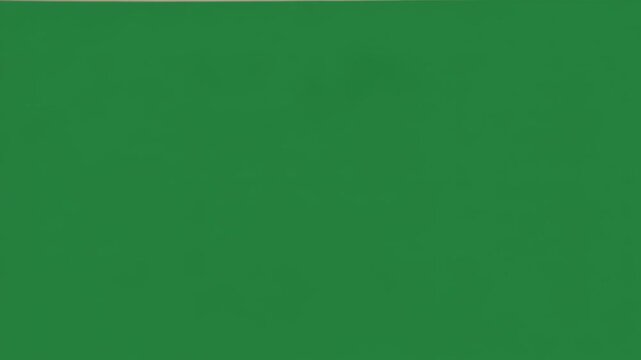 Green Screen, Lifting White Gift Box Lid To Reveal Chroma Key Interior