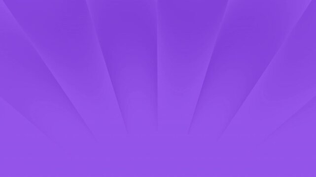Purple background with radiating stripes and shadows creating a dynamic sunburst effect pattern. Ideal for digital designs and abstract backgrounds.
