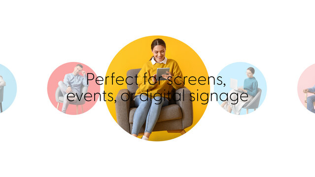 Cycle Animated Display Loops 3 &ndash; Animated Cycling Displays, Rotating Video Screens and Seamless Multi Panel Loops for Promos, Presentations and Digital Media