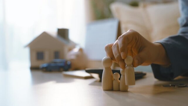 A practical view combines family, financial, and planning through a focused activity. family supports savings and figures, while financial remains central to the action Objects remain visible.