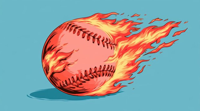 Baseball on white background,Baseball player hitting ball with bat,home run,baseball or t shirt, posters and banner,sport day, Baseball Icon Concept,Vector Template.
