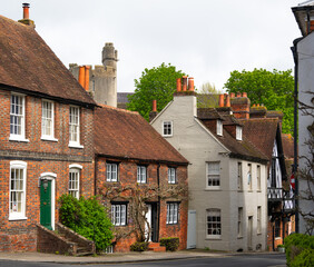 Streets of Arundel, a historic market town in West Sussex, England © Nadia Isakova