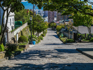 【北海道】函館市・大三坂の石畳 © ぶらいあんと