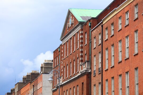 National Maternity Hospital building in Dublin, Ireland. Health care medical institution.