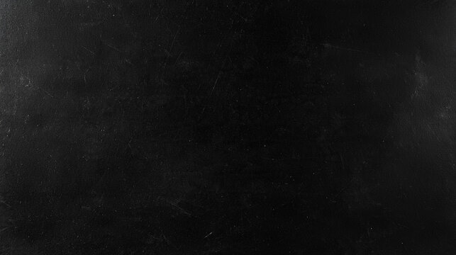 Black Chalkboard Background Texture with Subtle Dust