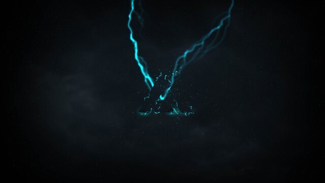Electric Lightning Logo Reveal