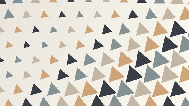 Abstract ivory background with geometric triangle weave pattern