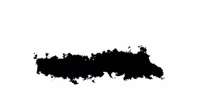 Horror or thriller movie titles, design projects or creative presentations. A dynamic smoke effect with a black ink texture.