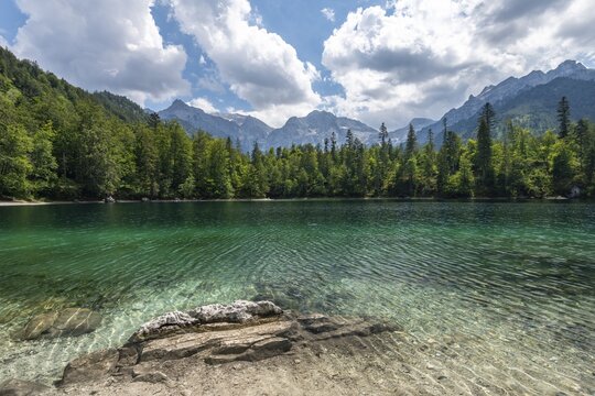Kleiner &Ouml;dsee, Gr&uuml;nau, Almtal, Salzkammergut, Upper Austria, Austria