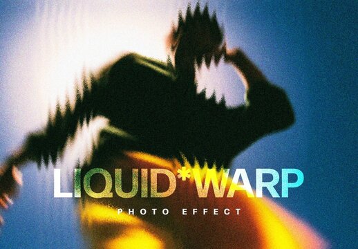 Liquid Warp Effect For Poster And Social Media Design