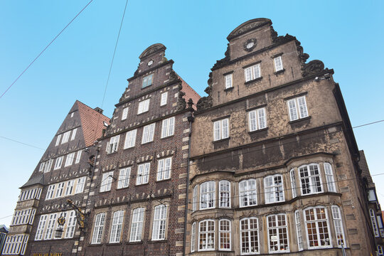 H&auml;user am Marktplatz in Bremen