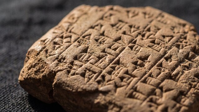 Cuneiform Clay Tablet Fragment