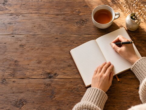 Cozy Morning Journaling