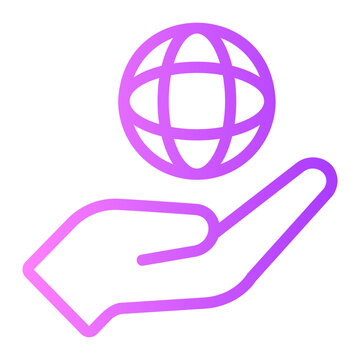 global gradient icon