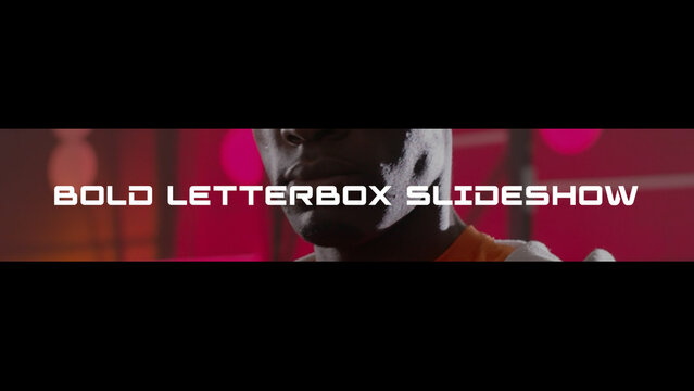 Bold Letterbox Slideshow