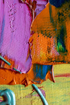 Fondo de pintura oleo plano detalle