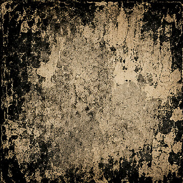 Distressed black and beige grunge texture background with vintage effect