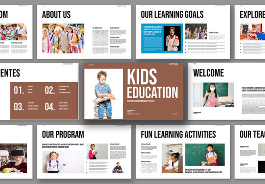 Kids Education Presentation Template