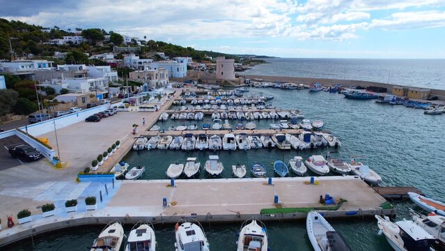 Marina di Pescoluse, Apulia &ndash; Torre Vado &ndash; boats in the harbor