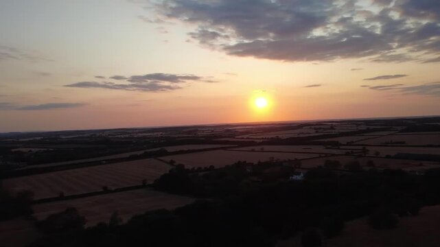 Burton Dassett Hill UK Golden Hour