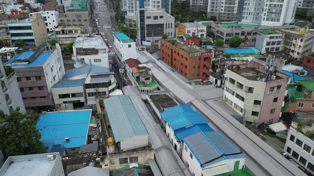 Gwangju City View Cityscape Apartment Complex Residential Area Korea 광주 시가지 전경 도시 풍경 아파트 단지 주거 지역 대한민국