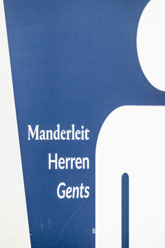 Signage for a public toilet facility