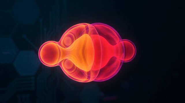 Thermal contour map &mdash; Dual temperature cells (16:9)