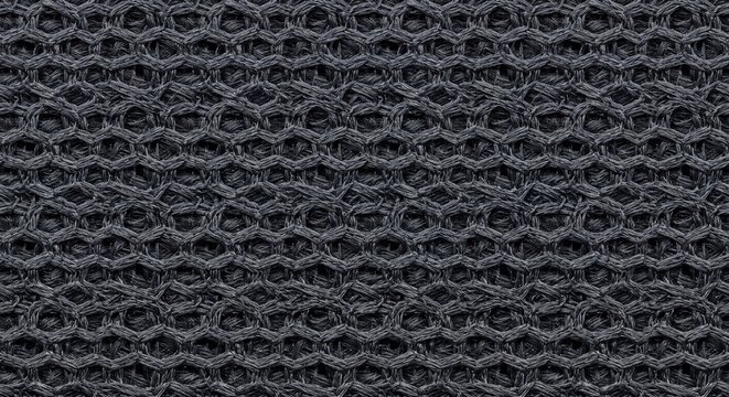 Technical Woven Mesh Fabric Texture