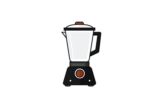 Fruit juicer vector illustration on white background