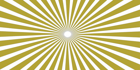 Fototapeta premium A vintage yellow sunburst illustration with grunge texture 