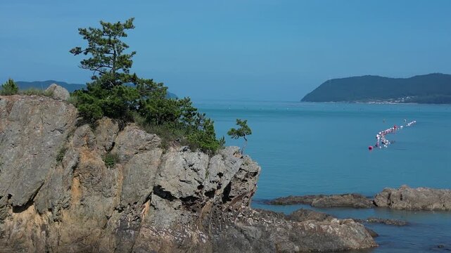 Haenam Ttangkkeut Village Ttangkkeut Observatory Observatory Tower Coast Port Ocean Landscape Korea 해남 땅끝마을 땅끝전망대 전망대 타워 항구 남해안 바다 해안풍경 자연 한국