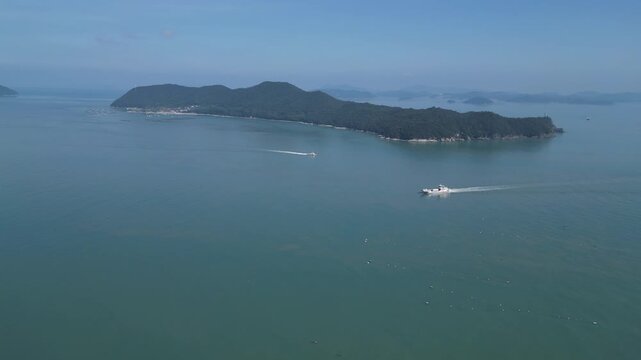Haenam Ttangkkeut Village Ttangkkeut Observatory Observatory Tower Coast Port Ocean Landscape Korea 해남 땅끝마을 땅끝전망대 전망대 타워 항구 남해안 바다 해안풍경 자연 한국