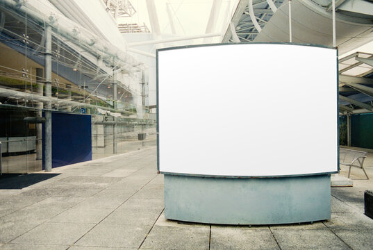 Blank Billboard Mockup